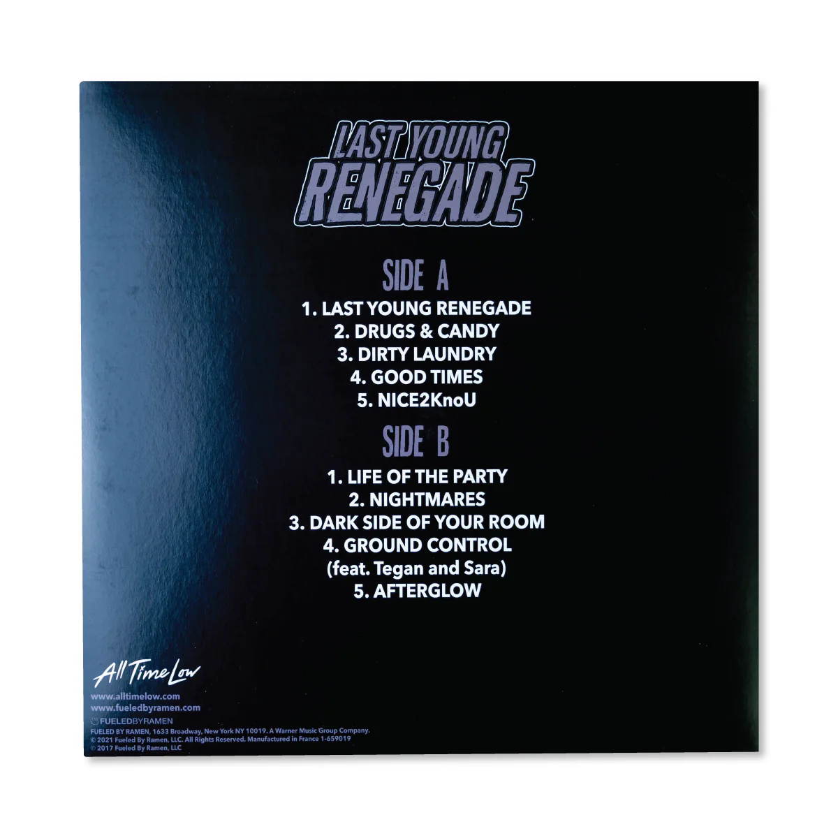 All Time Low - Last Young Renegade Limited Edition Vinyl LP - Image 2