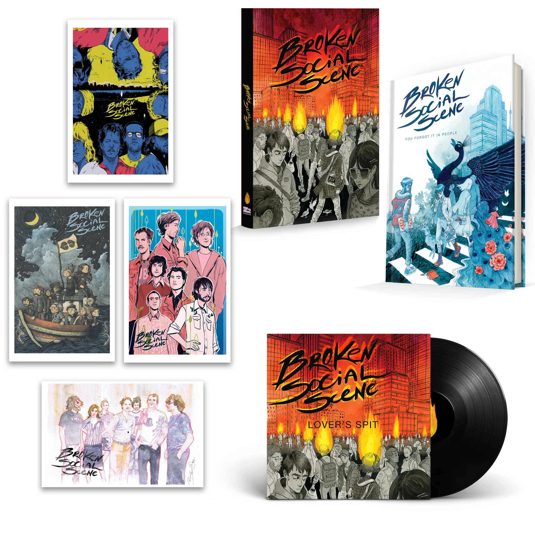 Broken Social Scene: You Forgot It in People, The Graphic Novel Deluxe Edition - Image 4