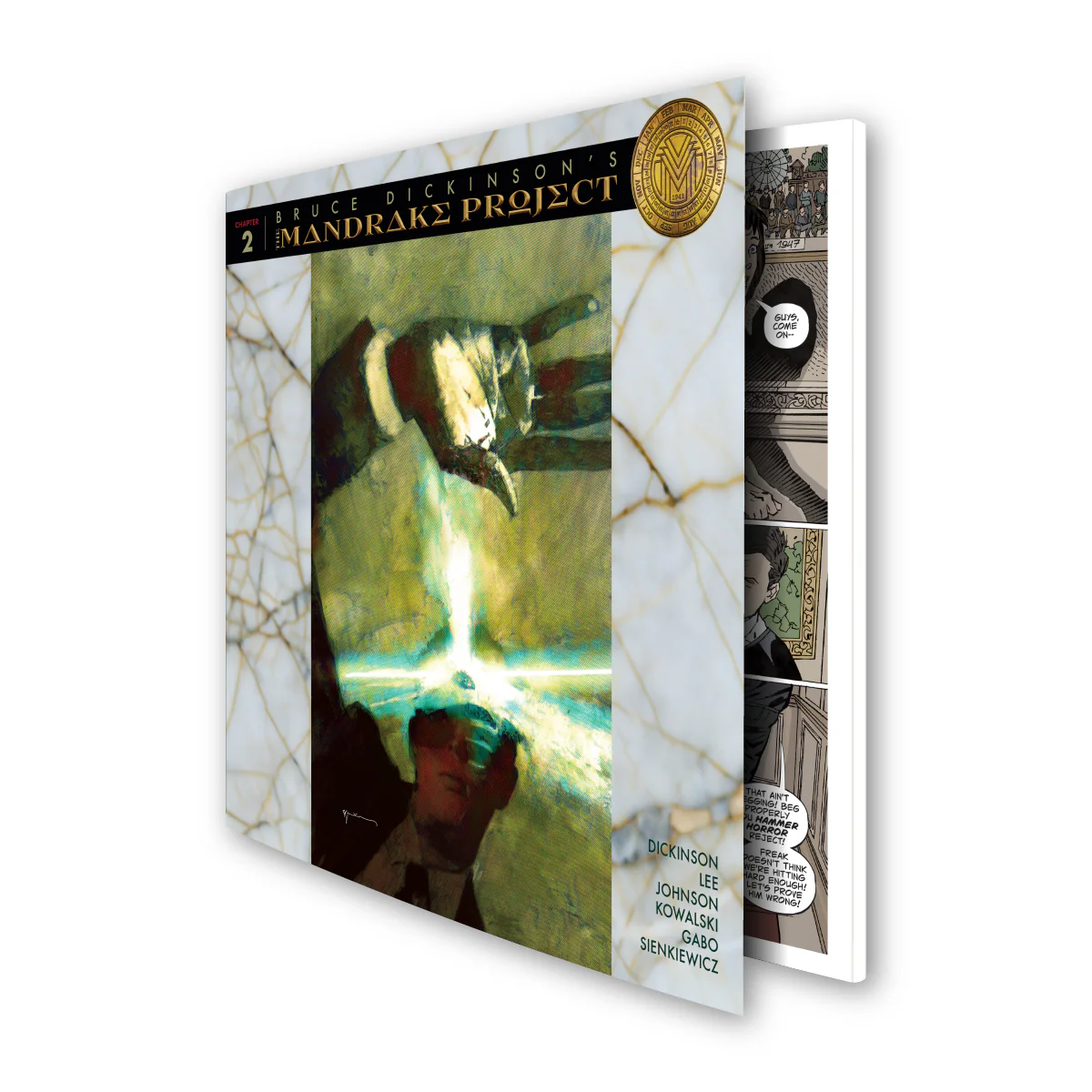 Bruce Dickinson's THE MANDRAKE PROJECT: Issue 2 - SIGNED Edition - 666 Available - Image 3