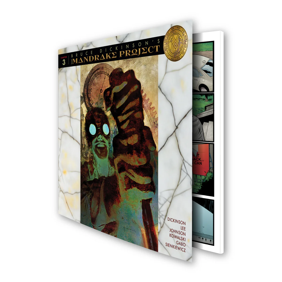 Bruce Dickinson's THE MANDRAKE PROJECT: Issue 3 - Standard Edition - Image 2