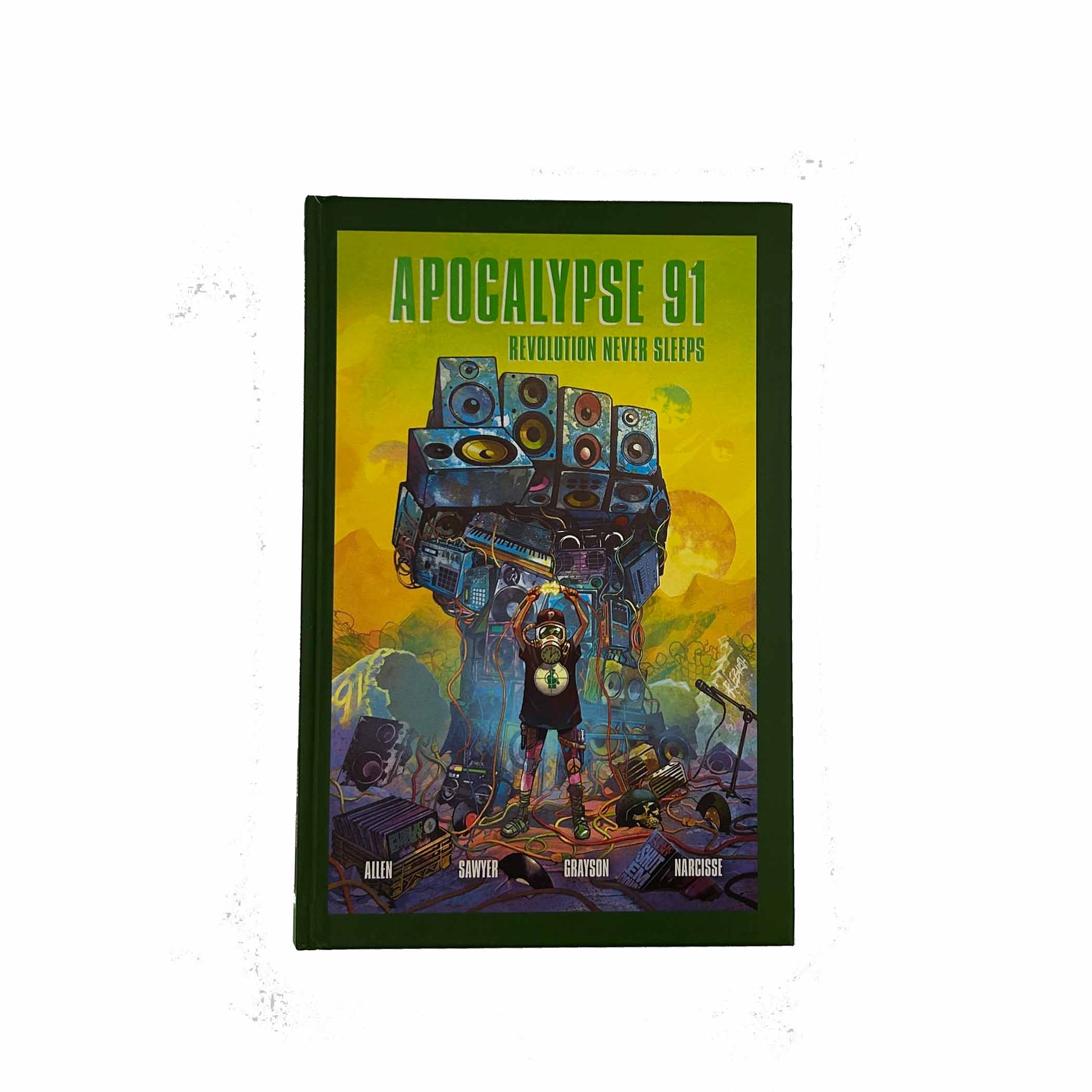 CHUCK D PRESENTS APOCALYPSE 91: REVOLUTION NEVER SLEEPS - Hardcover SIGNED - Image 2