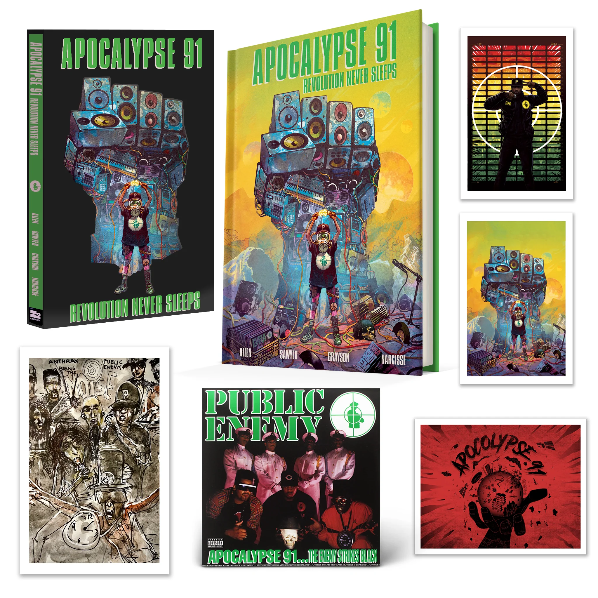 Chuck D Presents Apocalypse 91: Revolution Never Sleeps - SIGNED Super Deluxe Bundle - Image 10