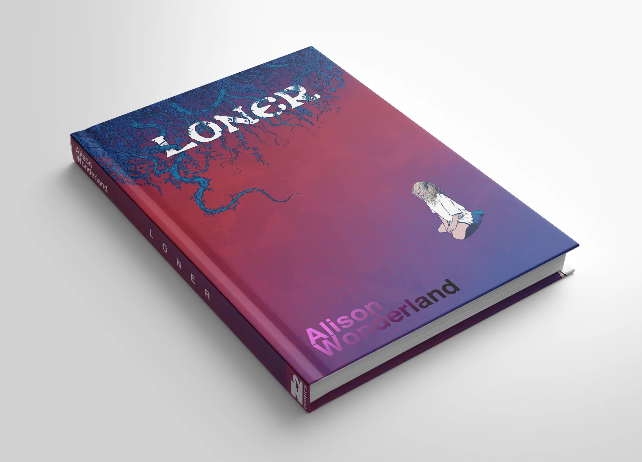 Alison Wonderland: LONER: An Alison Wonderland Graphic Novel and RPG Standard - Hardcover - Image 3