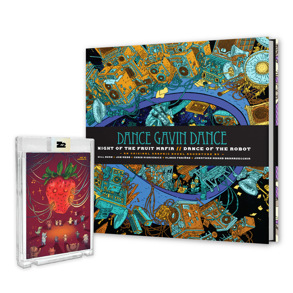 Dance Gavin Dance: Night of the Fruit Mafia // Dance of the Robot - Graphic Novel + Collector's Card (Standard Edition)