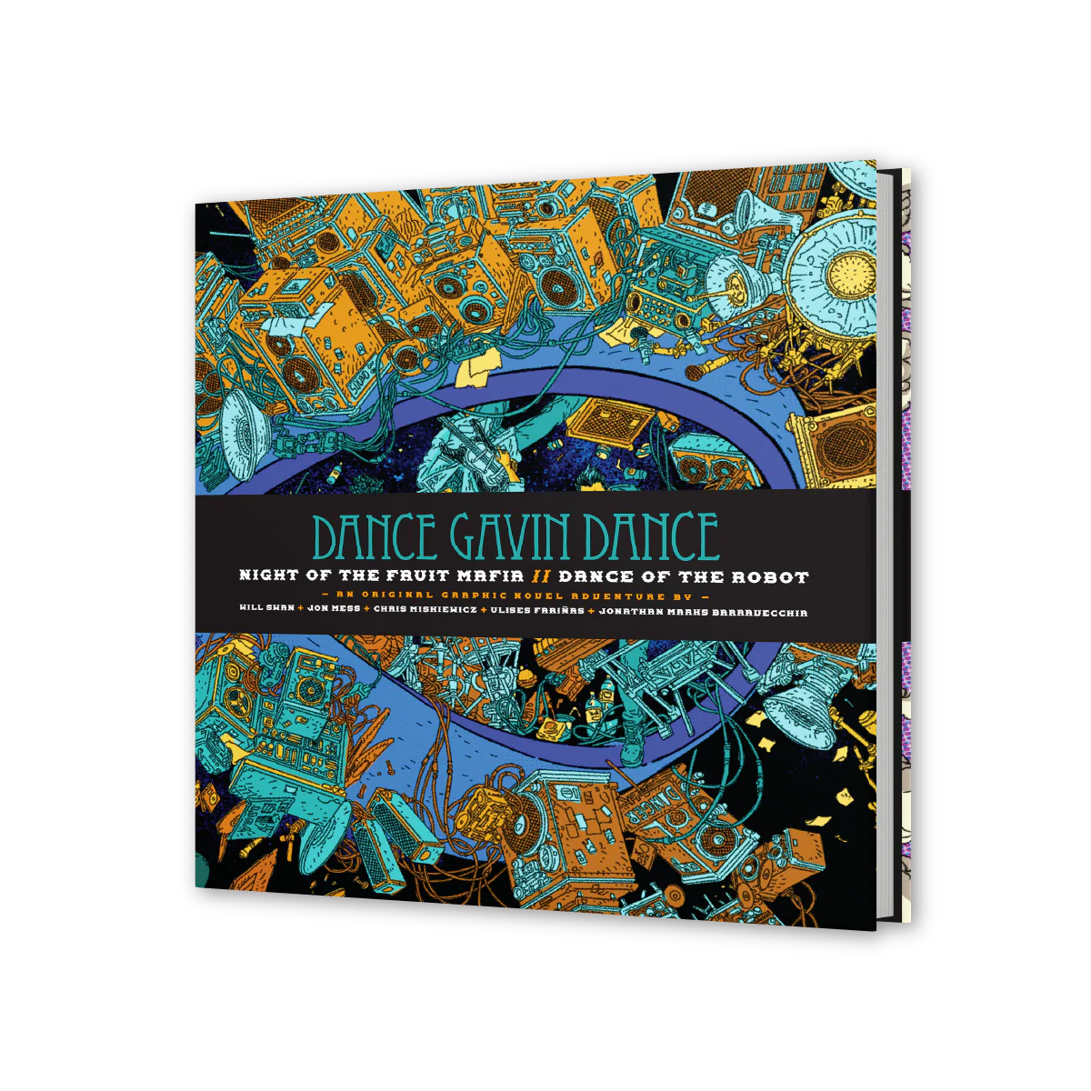 Dance Gavin Dance: Night of the Fruit Mafia // Dance of the Robot - Graphic Novel (Standard Edition)