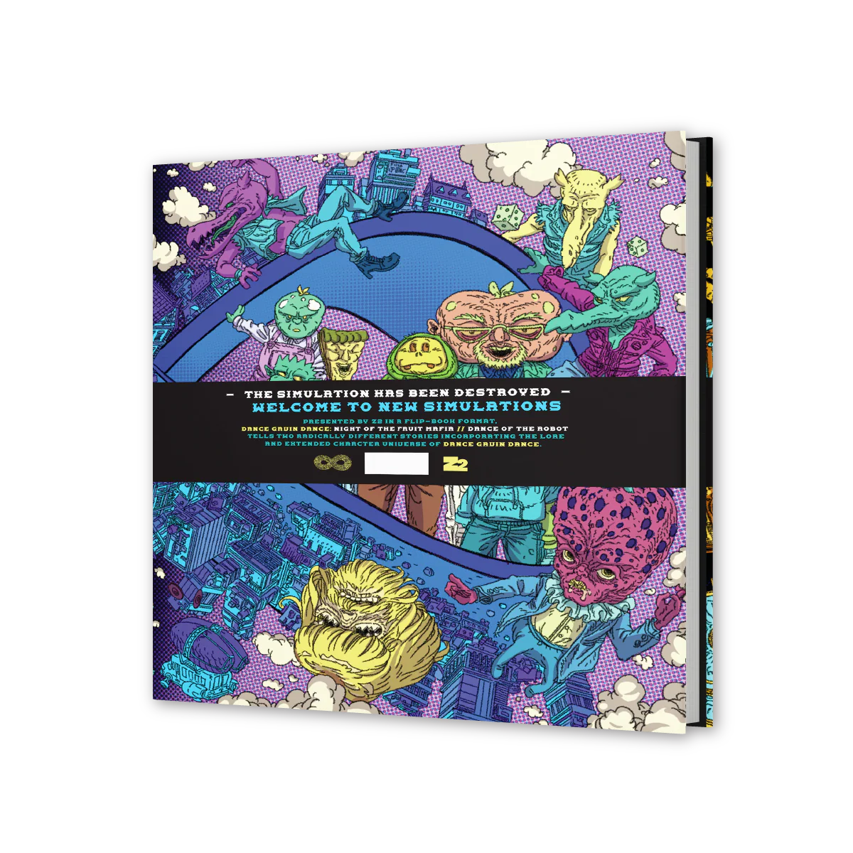 Dance Gavin Dance: Night of the Fruit Mafia // Dance of the Robot - Graphic Novel (Standard Edition) - Image 2