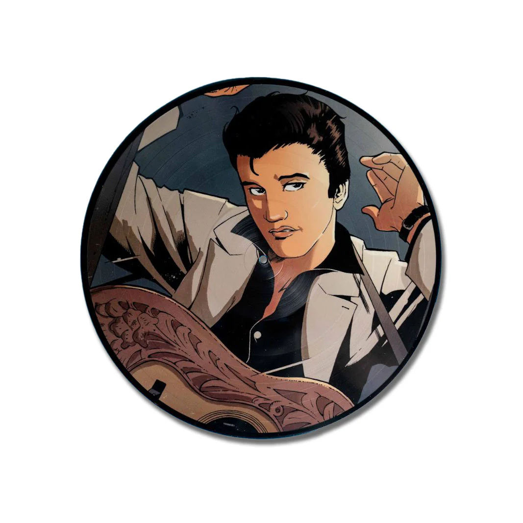Elvis Presley (1956 Self-Titled Album) Limited Edition Picture Disc LP & Book - Image 2