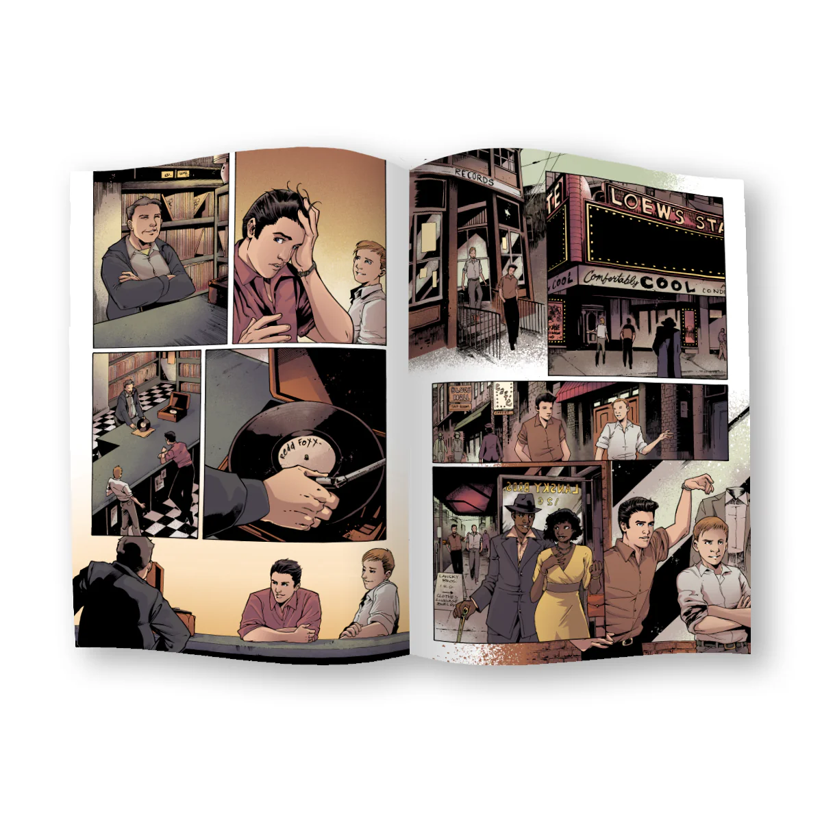 Elvis: The Official Graphic Novel SIGNED Super Deluxe Edition - Image 9