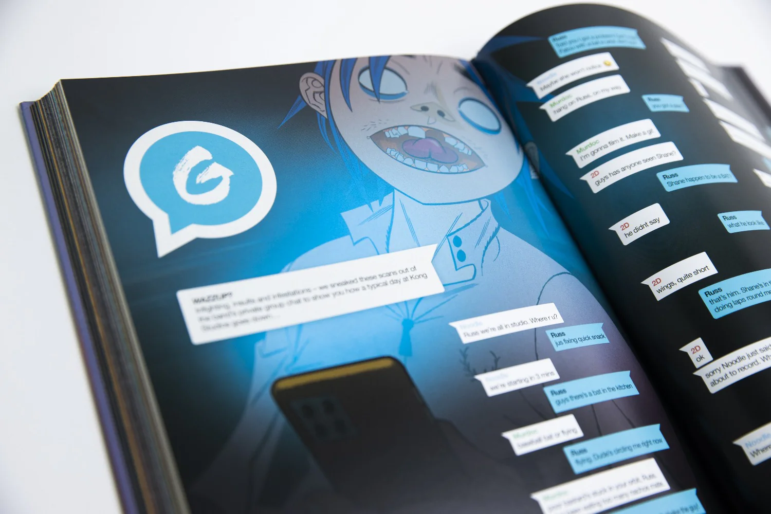 Gorillaz Almanac - Oversized Edition Book - 17 x 12 inches! - Image 6