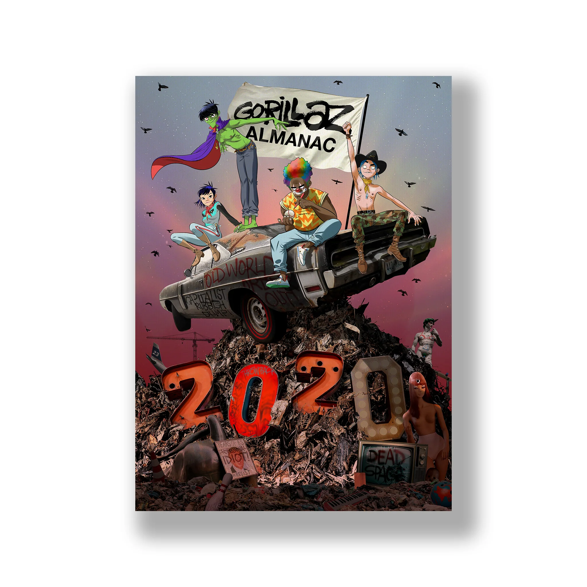 Gorillaz Almanac - Oversized Edition Book - 17 x 12 inches! - Image 8