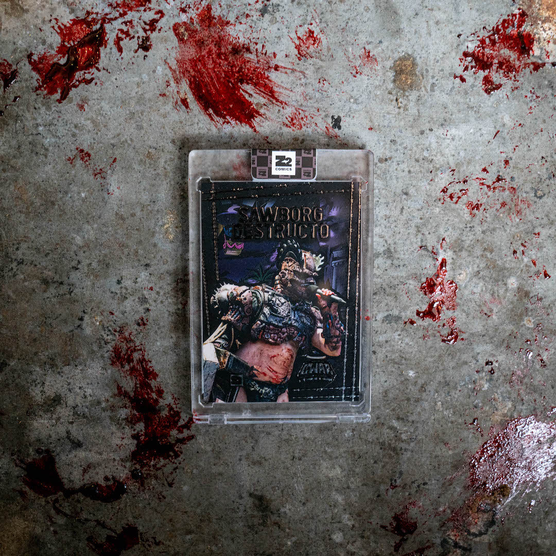 GWAR: Trading Card - SAWBORG DESTRUCTO - #'d to 99 - Image 2