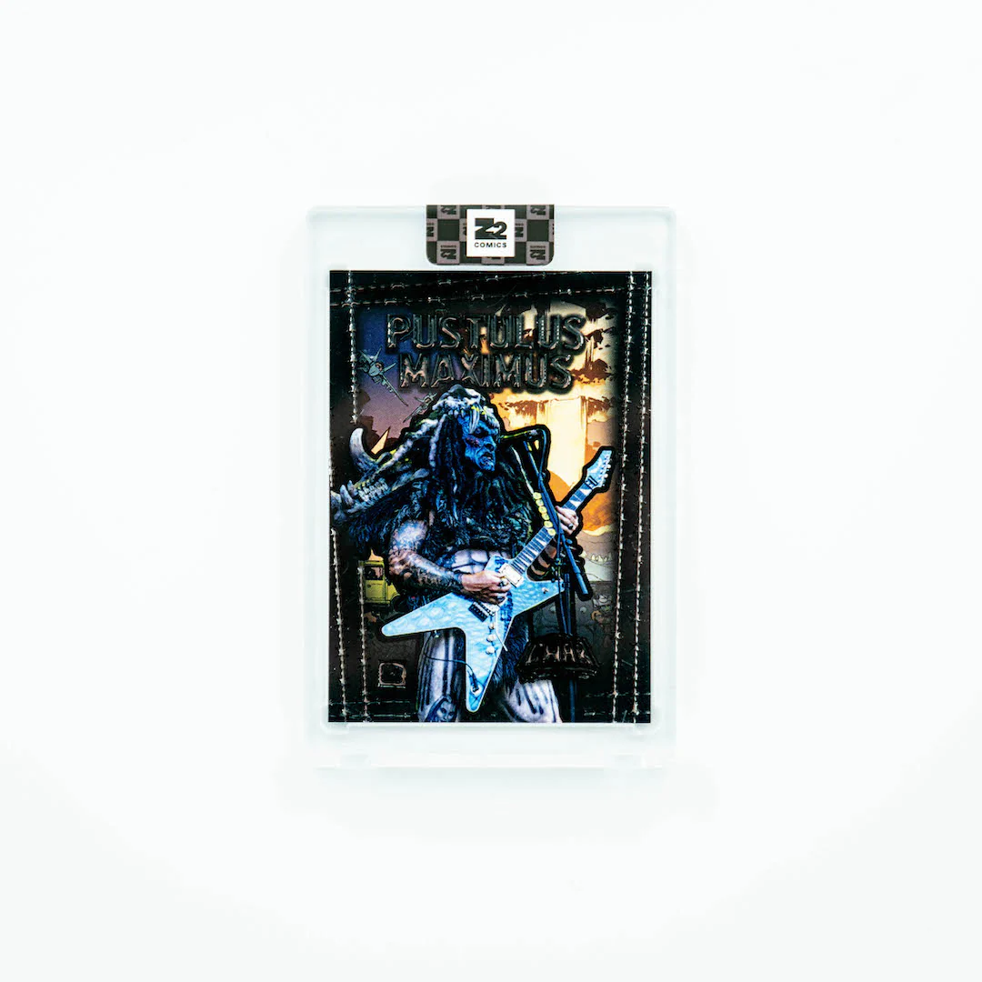 GWAR: Trading Card - PUSTULUS MAXIMUS - #'d to 99 - Image 3