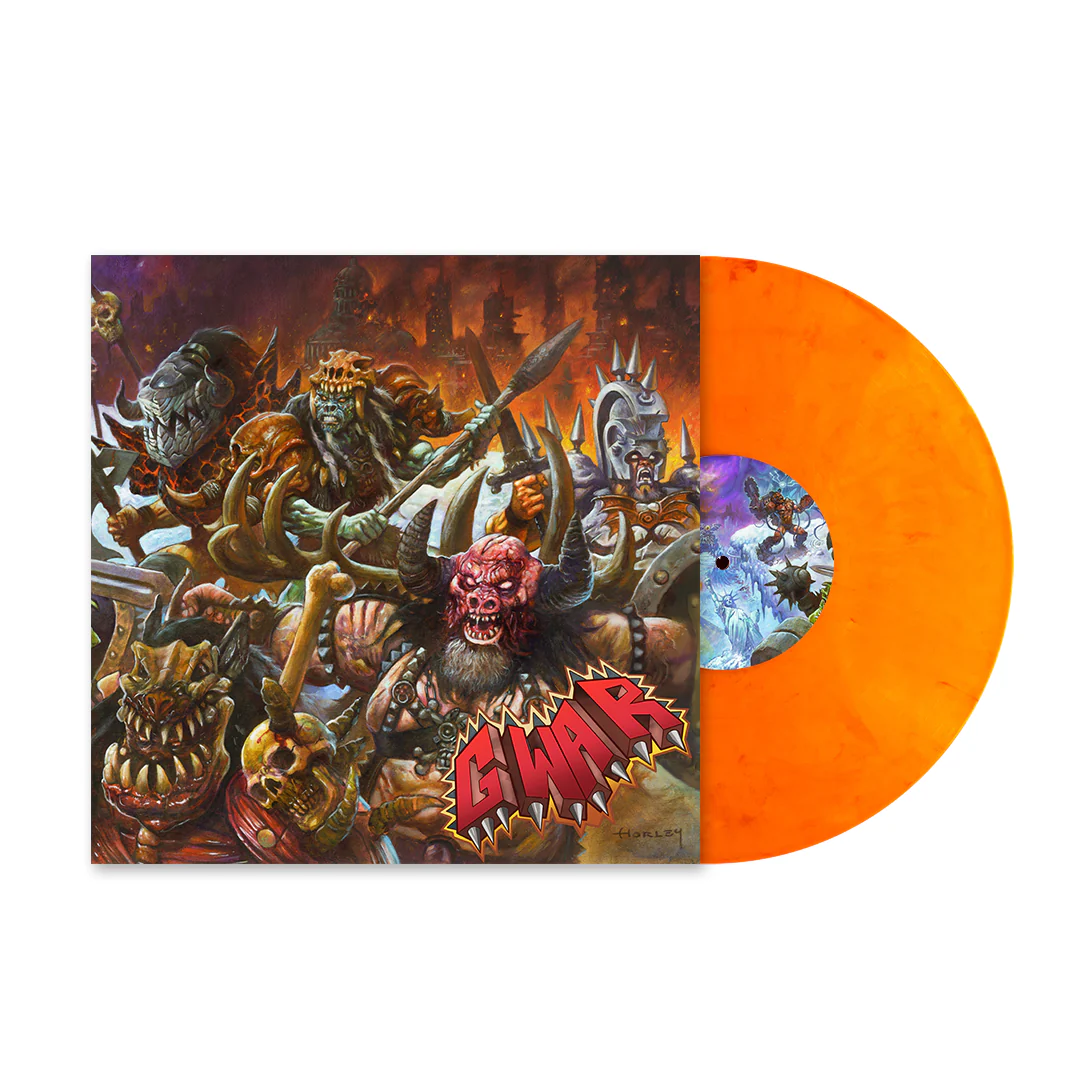 GWAR: 'The New Dark Ages' Limited Edition LP + Blothar Bobblehead - Image 2