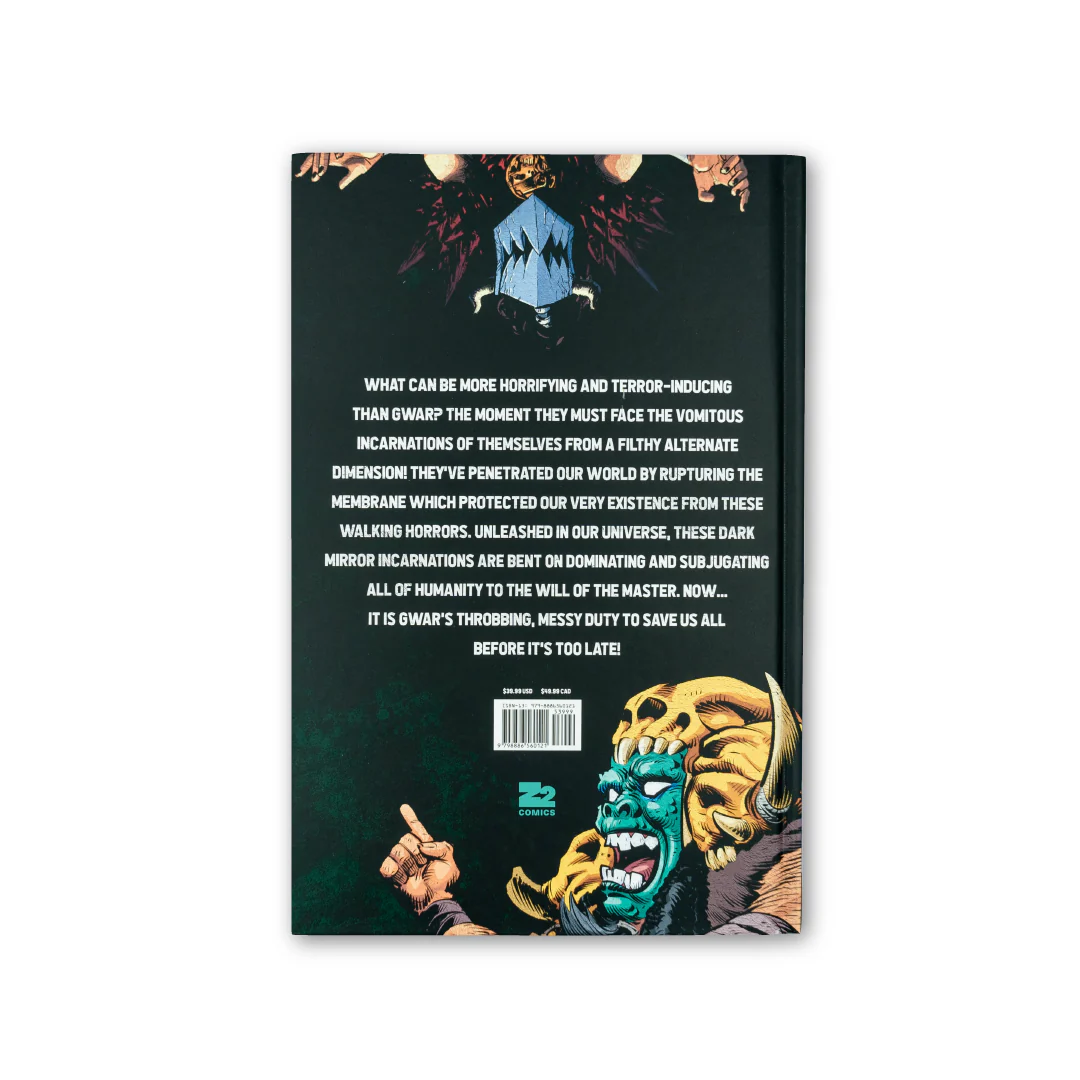 GWAR: 'The New Dark Ages' LP - Exclusive Sunbolt Color Variant and Softcover Book - Image 3