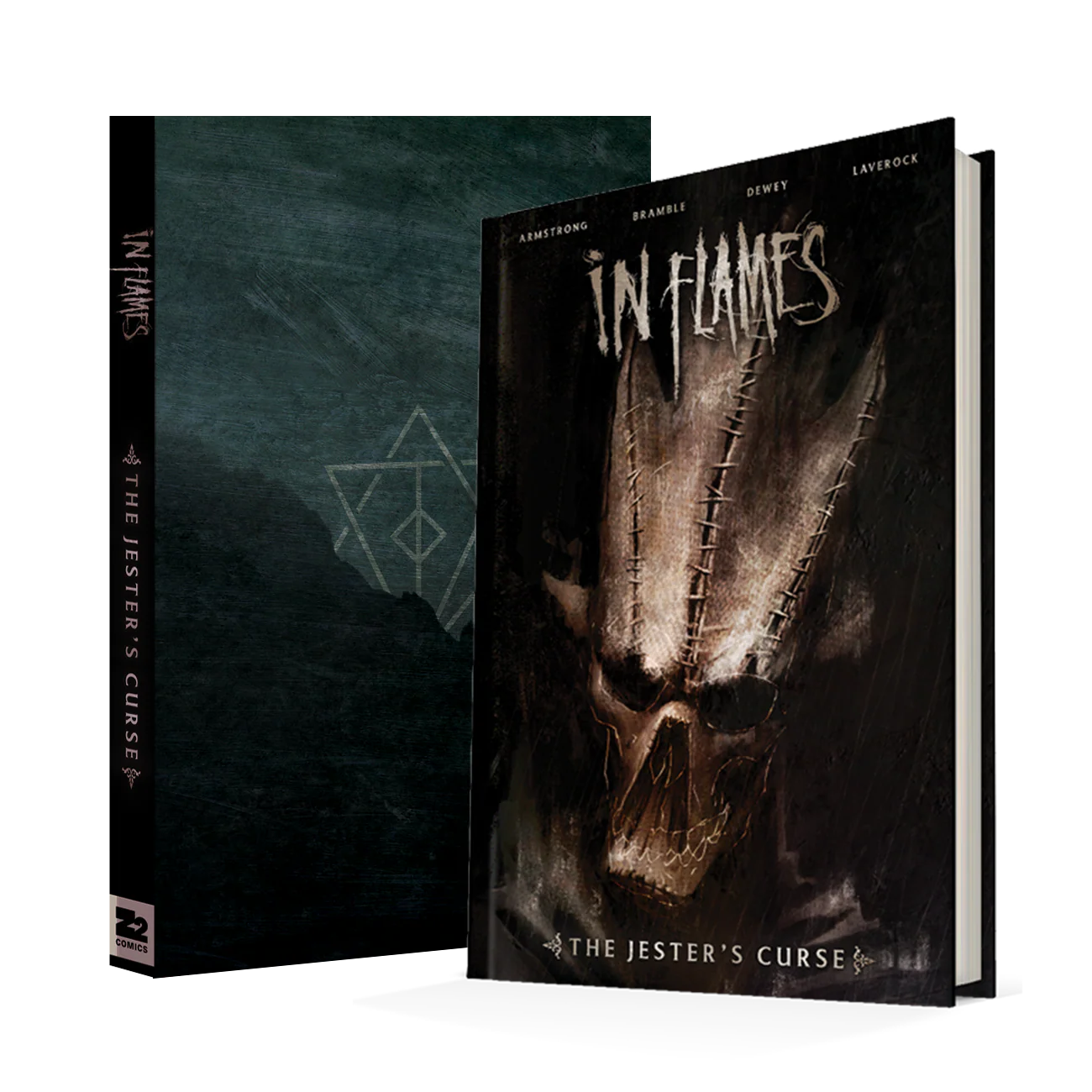 In Flames Presents: The Jester's Curse Graphic Novel - Deluxe Bundle - Image 3