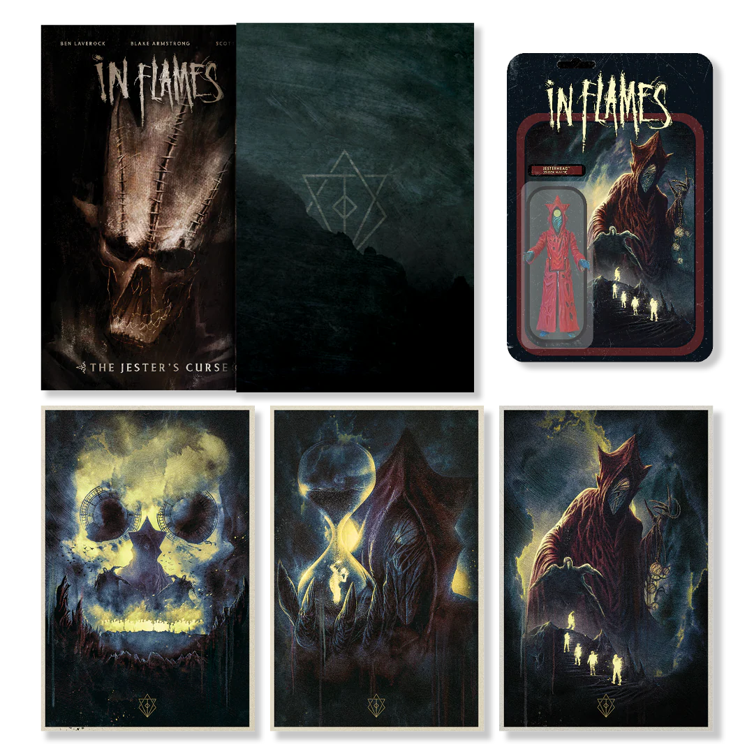 In Flames Presents: The Jester's Curse Graphic Novel - Deluxe Bundle - Image 5