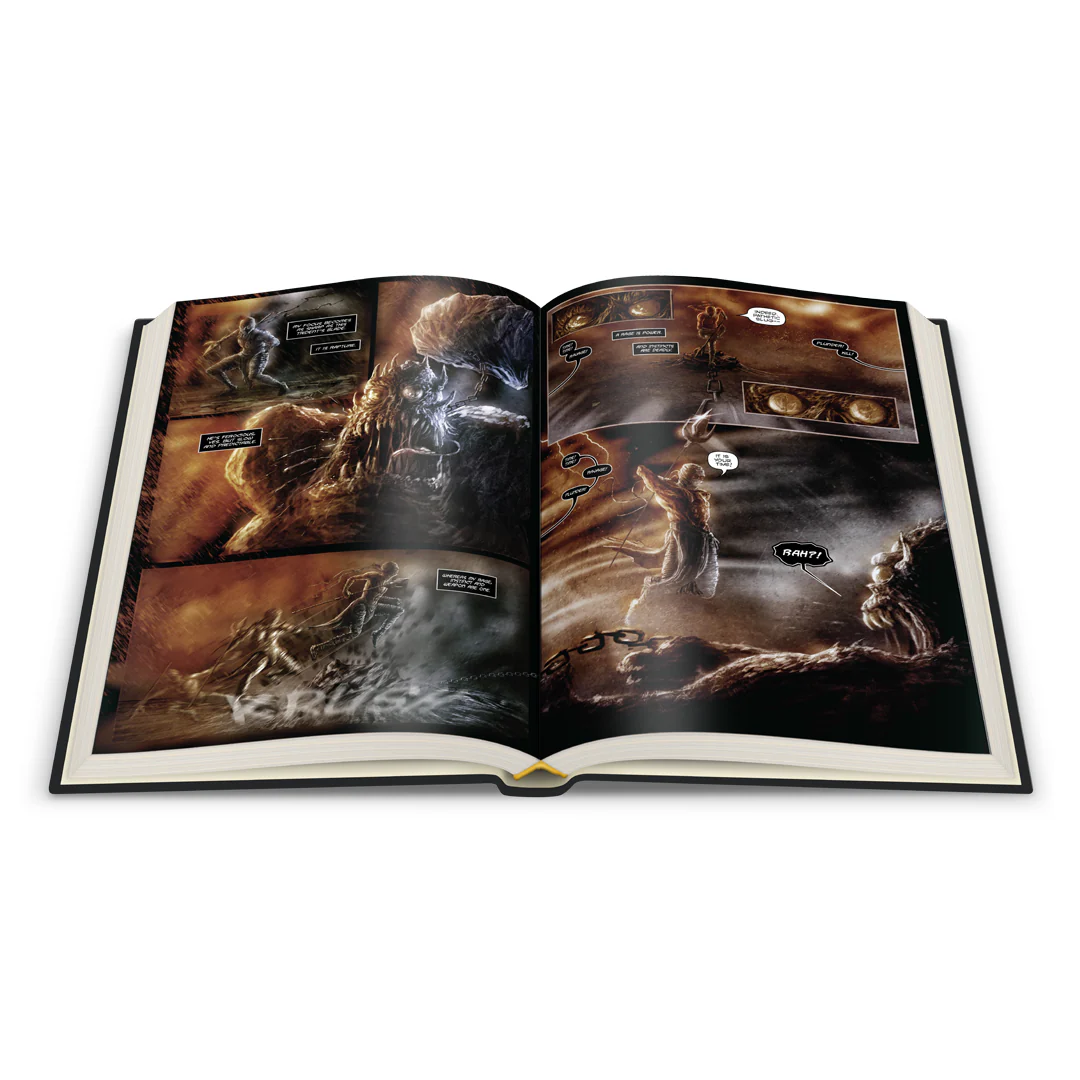 In Flames Presents: The Jester's Curse Graphic Novel - SIGNED Platinum Edition - Image 6