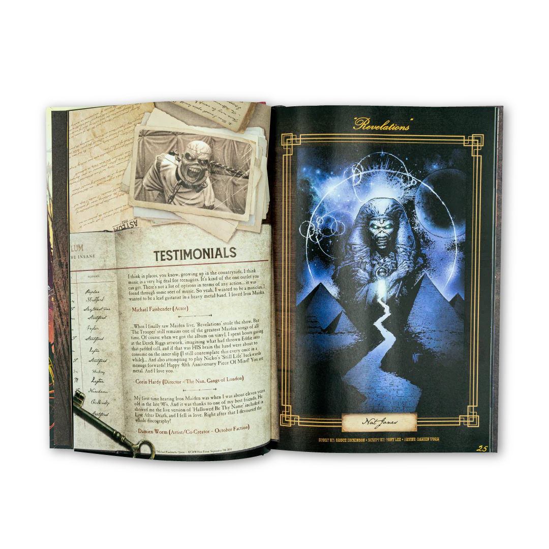 Iron Maiden: Piece Of Mind - Hardcover Edition - Image 3
