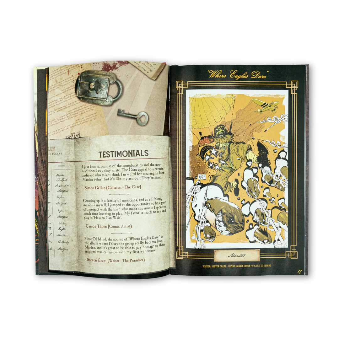 Iron Maiden: Piece Of Mind - "The Trooper" Edition Hardcover (Limited to 200) - Image 4