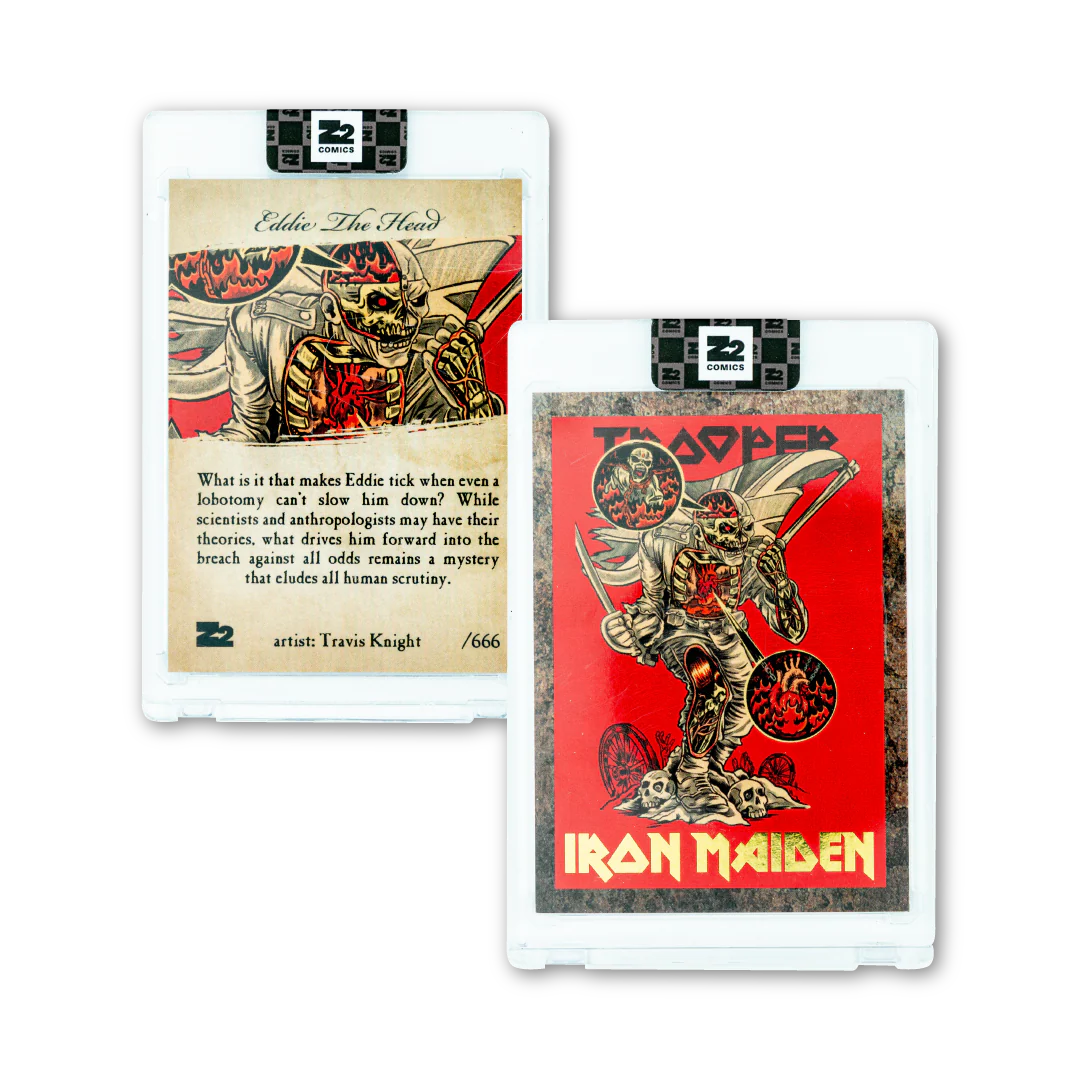 Iron Maiden x Z2 "The Trooper" Trading Card - Numbered to 666