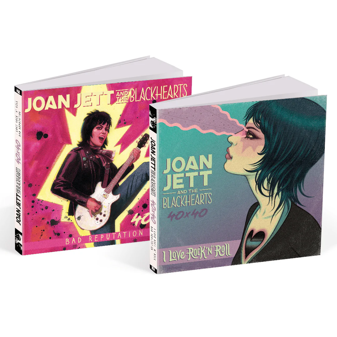 JOAN JETT & THE BLACKHEARTS - 40x40: Bad Reputation/I Love Rock 'n' Roll - Hardcover Book - Image 2