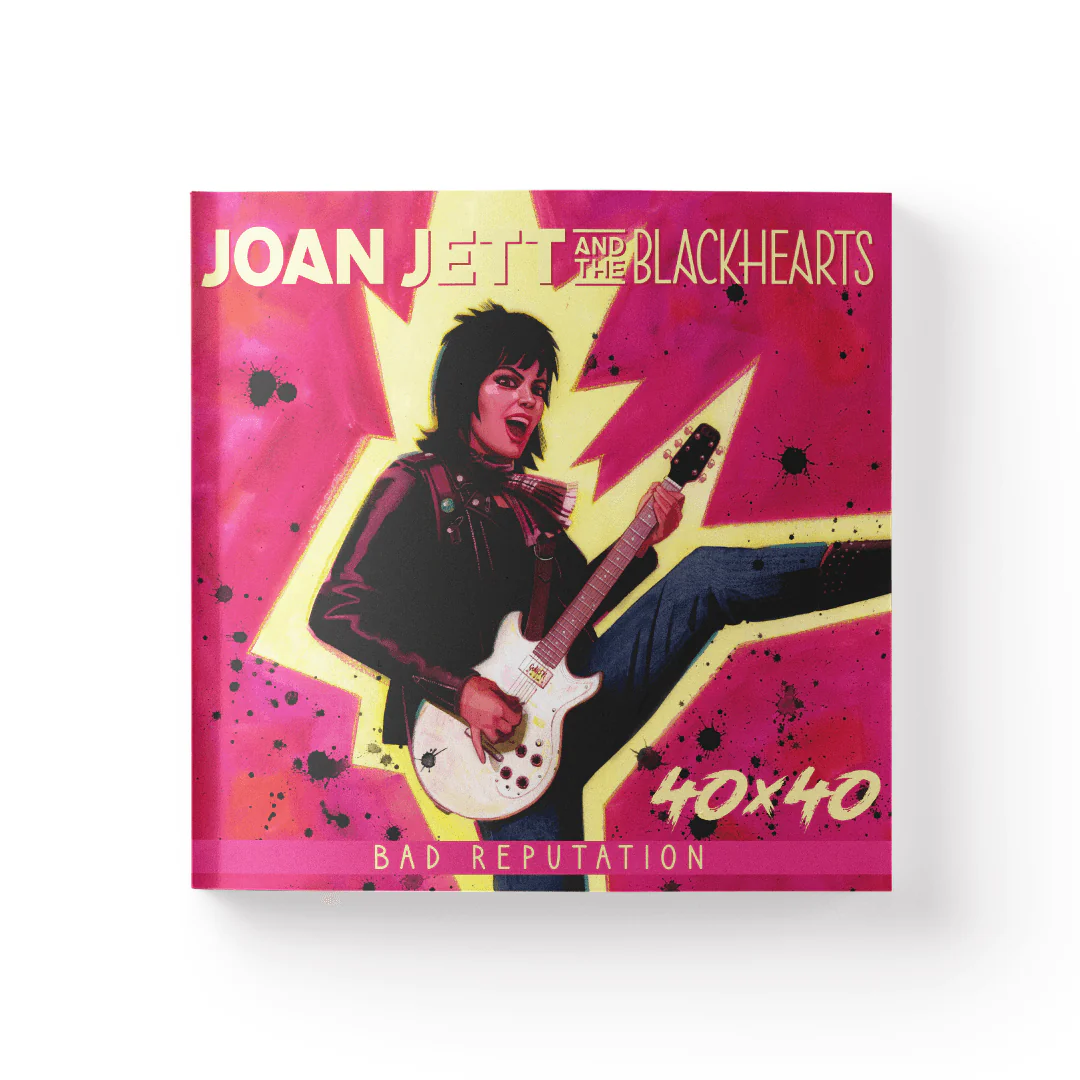 JOAN JETT & THE BLACKHEARTS - 40x40: Bad Reputation/I Love Rock 'n' Roll - Hardcover Book - Image 6