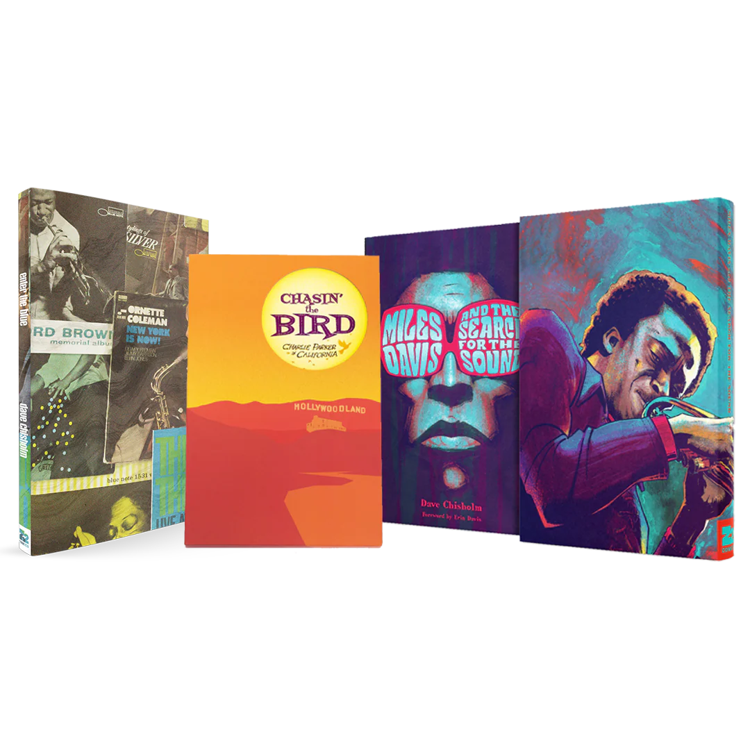 Dave Chisholm 3-Book Deluxe Bundle: Miles Davis, Blue Note Records & Charlie Paker