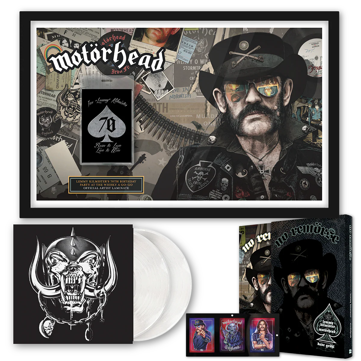 NO REMORSE: THE ILLUSTRATED TRUE STORIES OF LEMMY KILMISTER AND MOTĂRHEAD - ALL ACCESS EDITION