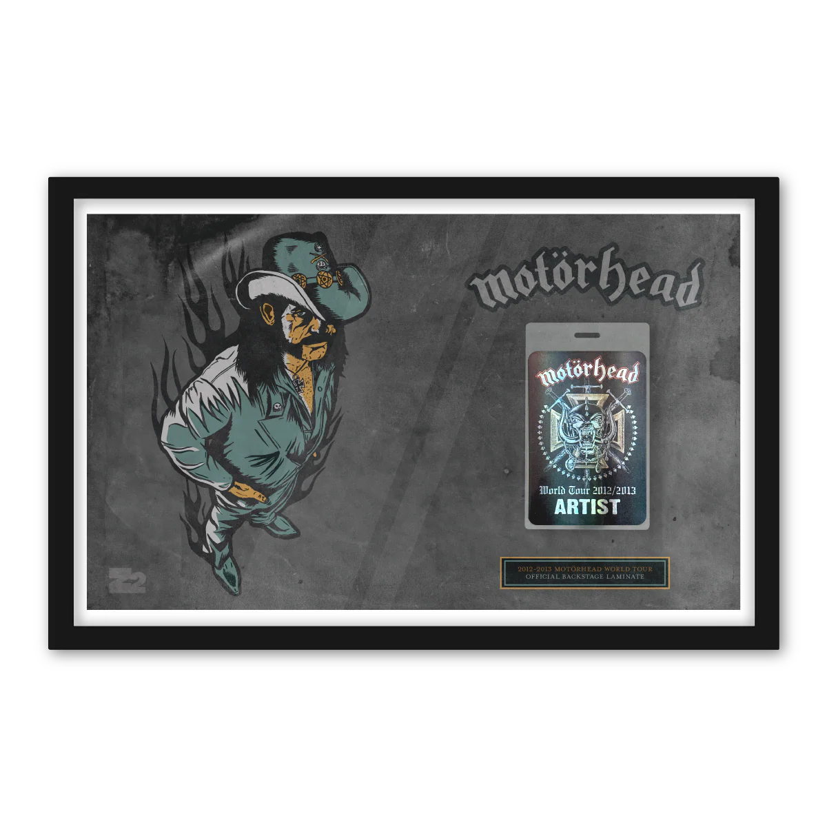 NO REMORSE: THE ILLUSTRATED TRUE STORIES OF LEMMY KILMISTER AND MOTĂRHEAD - BACKSTAGE EDITION EDITION - Image 2