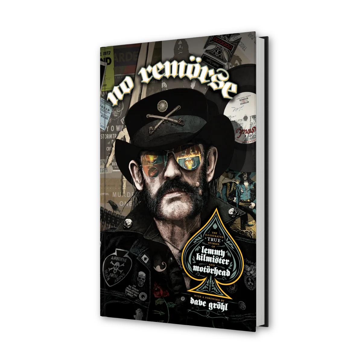 NO REMORSE: THE ILLUSTRATED TRUE STORIES OF LEMMY KILMISTER AND MOTĂRHEAD - STANDARD HARDCOVER - Image 2
