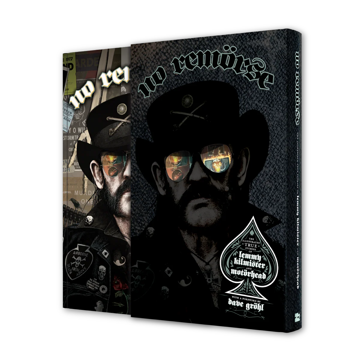 NO REMORSE: THE ILLUSTRATED TRUE STORIES OF LEMMY KILMISTER AND MOTĂRHEAD - DELUXE + VINYL 2-LP EDITION - Image 3