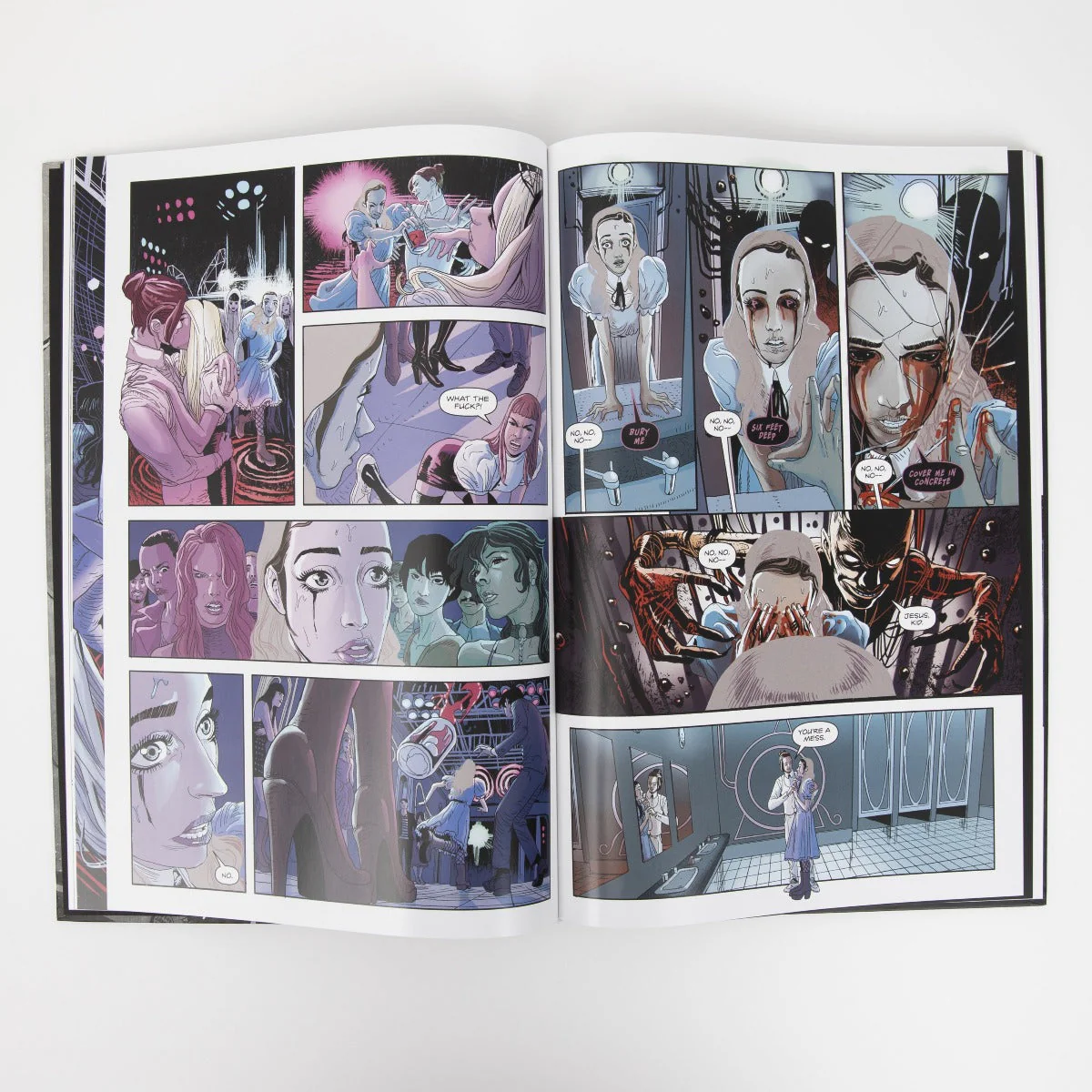 Poppy: Poppy's Inferno - Hardcover BLUE Variant - Image 4