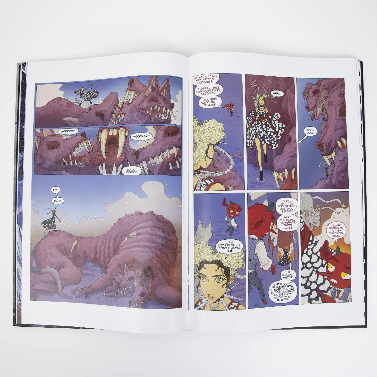 Poppy: Poppy's Inferno - Hardcover BLUE Variant - Image 8