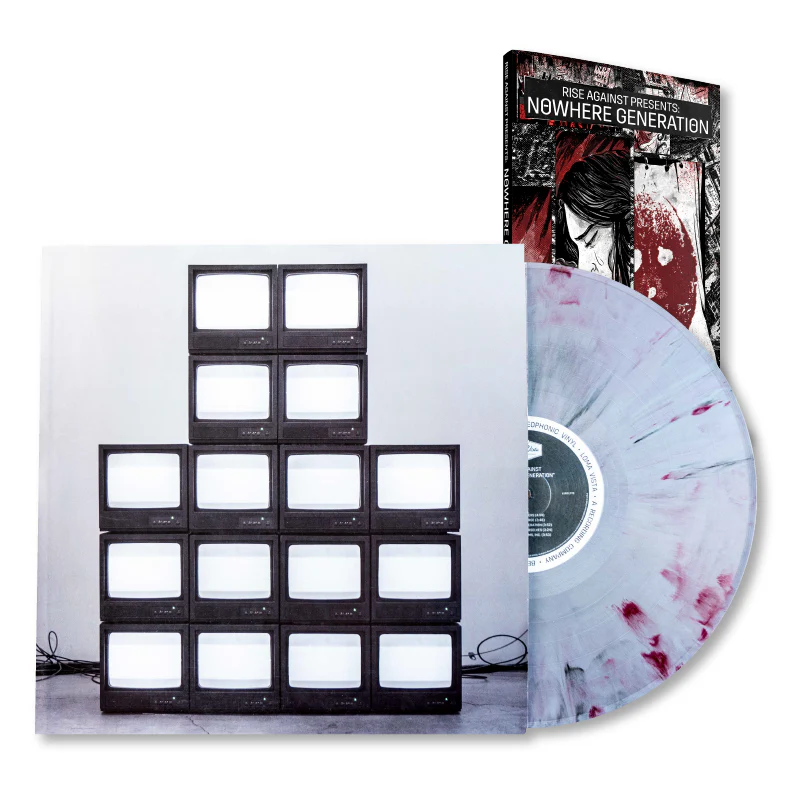 Rise Against âNowhere Generationâ Vinyl LP and Softcover Book