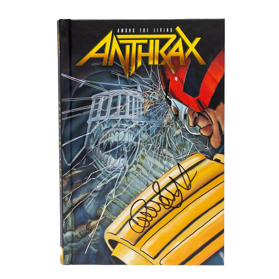 SIGNED Anthrax: Among The Living Graphic Novel (Judge Dredd Edition) - Image 2