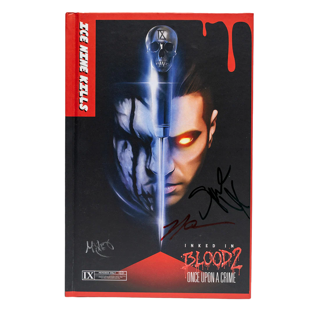 SIGNED Ice Nine Kills Presents: Inked In Blood 2 - Once Upon a Crime (Standard Hardcover) - Image 2