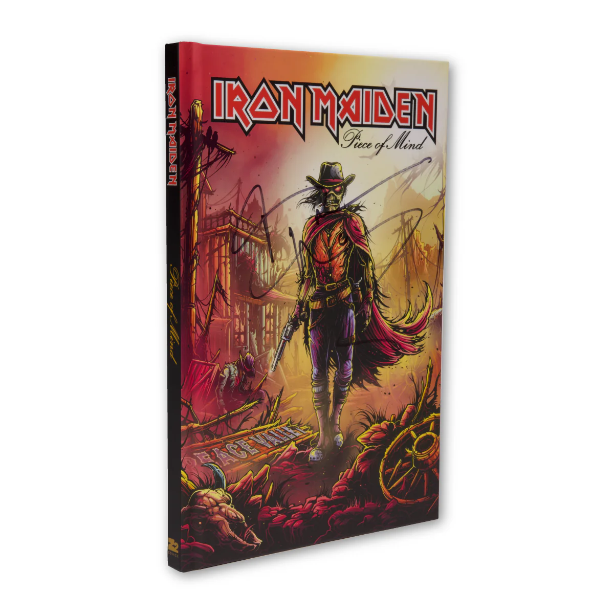 SIGNED Iron Maiden: Piece Of Mind - Hardcover - Image 2