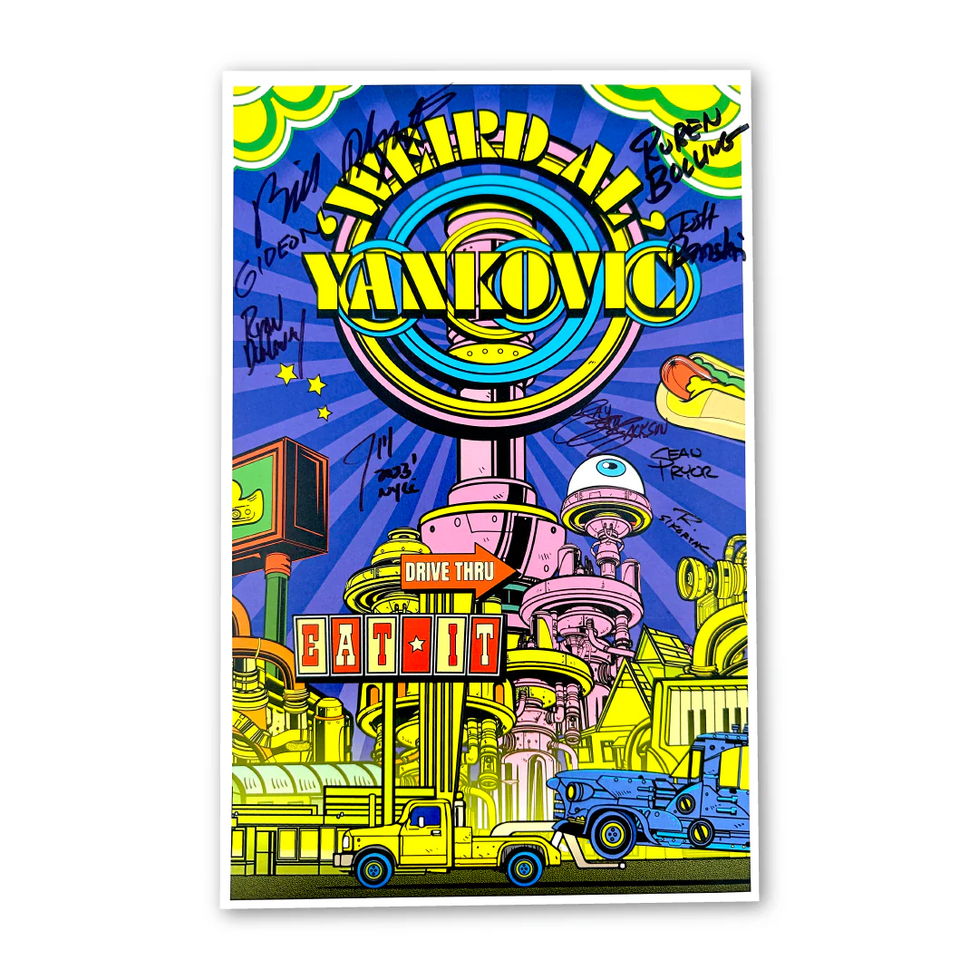 SIGNED The Illustrated Al: The Songs of “Weird Al” Yankovic Deluxe Edition Book - Image 4