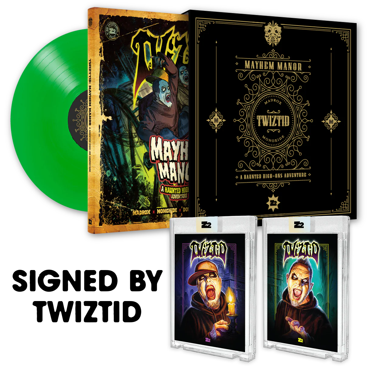 Twiztid: Mayhem Manor - Signed Graphic Novel (Platinum Edition)